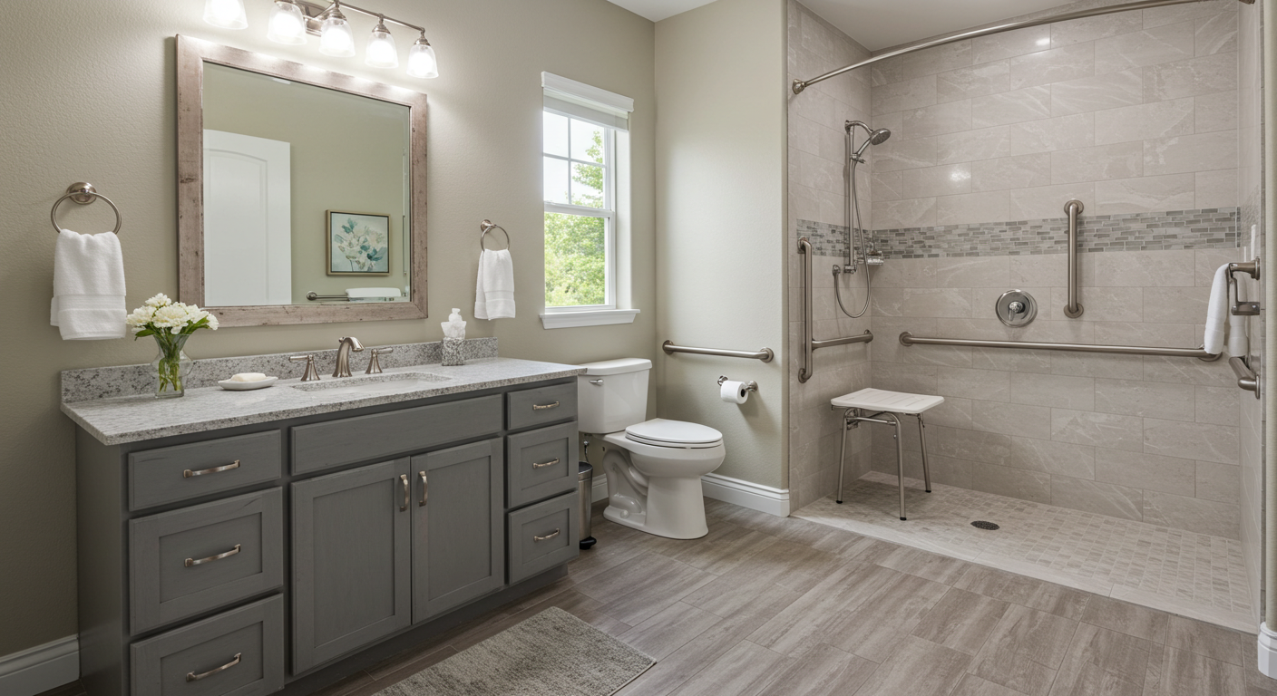 salle de bain pour senior