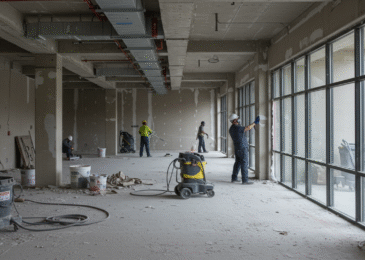 Nettoyage après construction : comment tout remettre à neuf ?