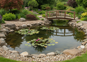Création de bassin naturel : guide pour un jardin écologique