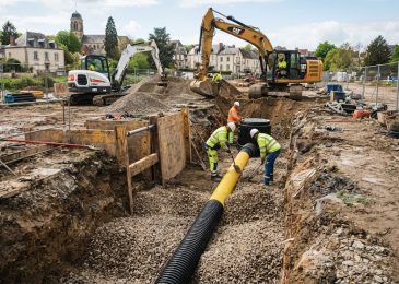 Terrassement, VRD, démolition : l&rsquo;importance du drainage des eaux souterraines