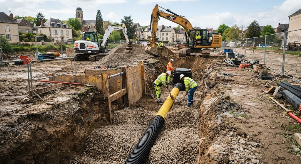 drainage des eaux souterraines