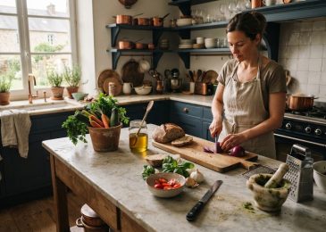 Le comptoir en marbre est-il adapté à une cuisine utilisée quotidiennement ?