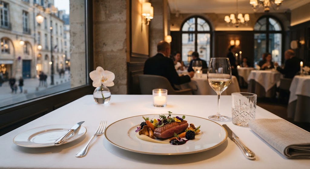 Restaurant gastronomique pour une expérience culinaire haut de gamme